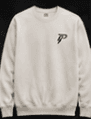 Crewneck Shadow P — Creme