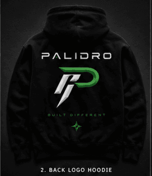 Back Logo Hoodie — Schwarz