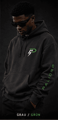 Shadow P Hoodie — Grau