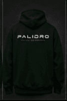 Forest Text Hoodie — Dunkelgrün