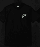 Chrome PP Tee — Schwarz