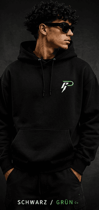Shadow P Hoodie — Schwarz — Ansicht 2