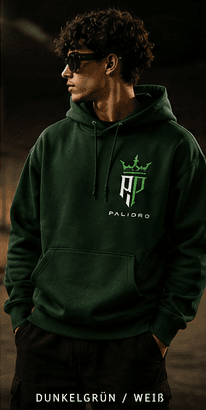 Crown Crest Hoodie — Forest Green — Ansicht 3