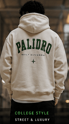 Light Edition Hoodie — Creme — Ansicht 4